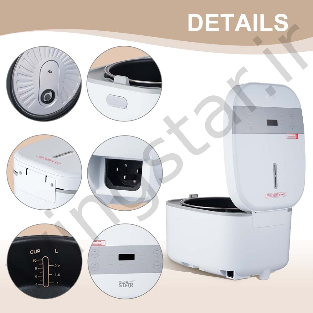پلوپز برقی وینینگ استار مدل ST-9375